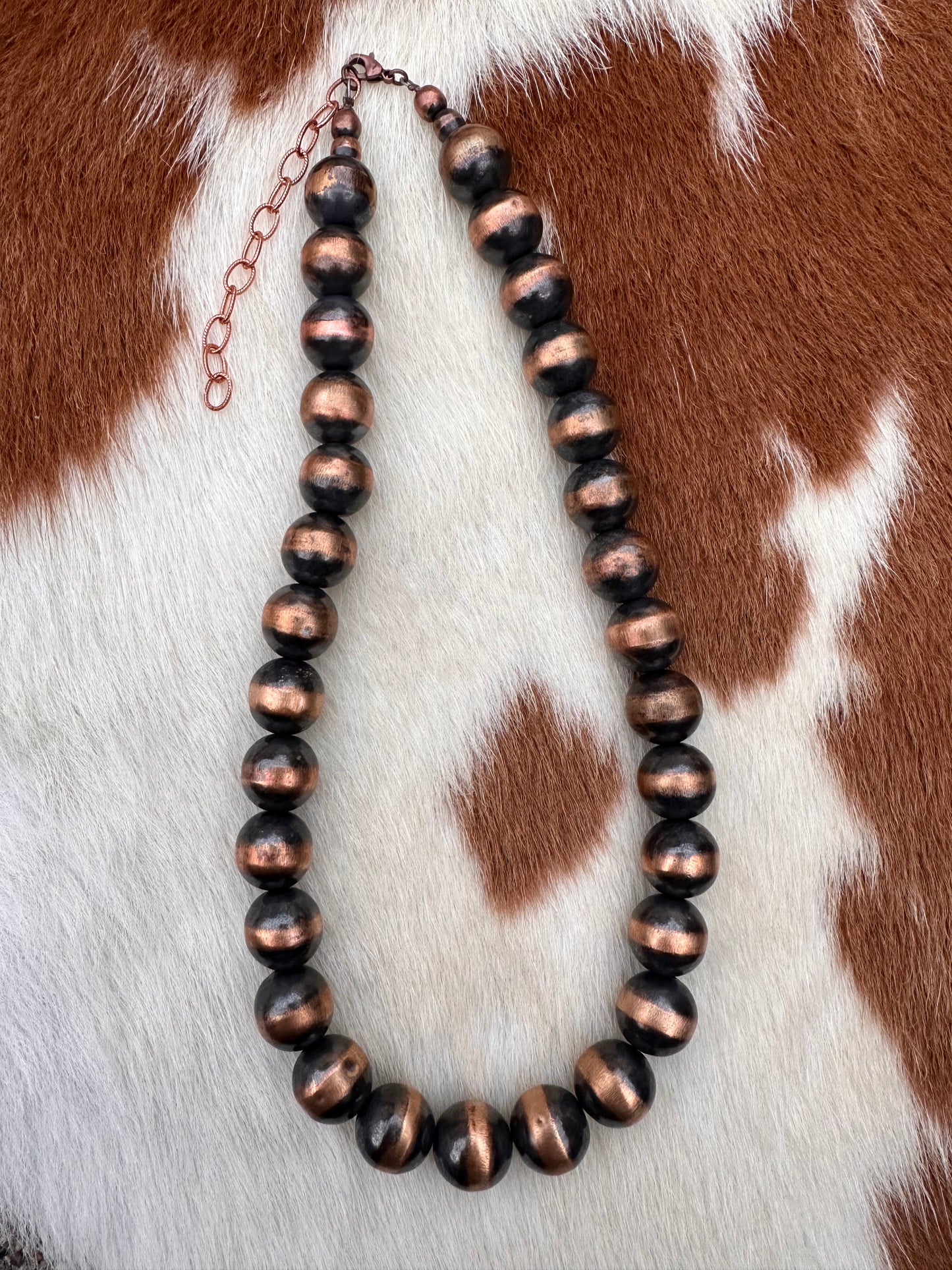 The Cowboy Copper 16mm Pearls *PREORDER*
