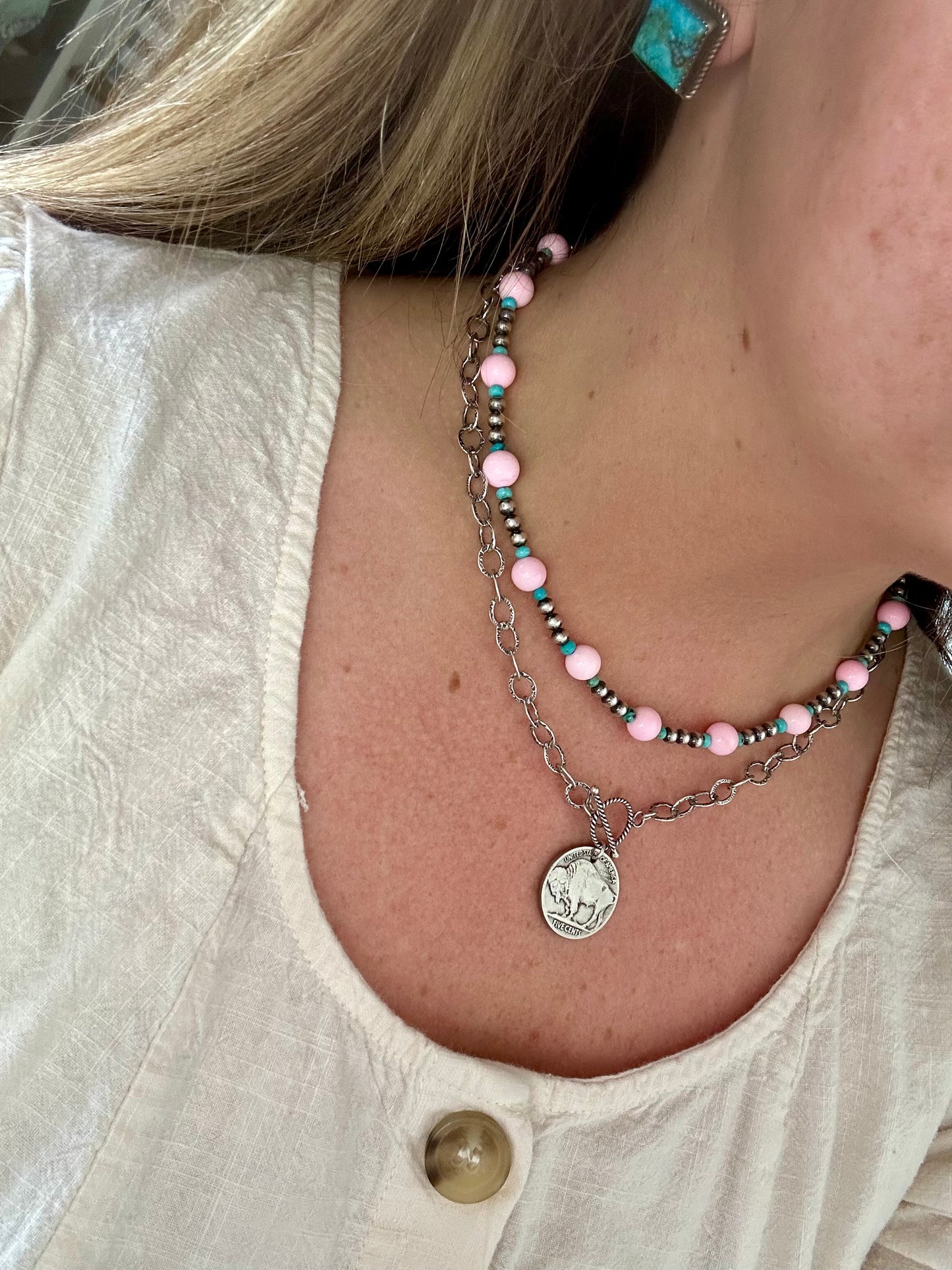 Buffalo Coin Necklace