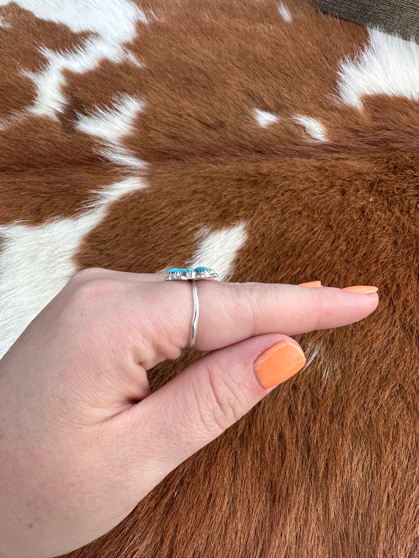 The Turquoise Flower Ring