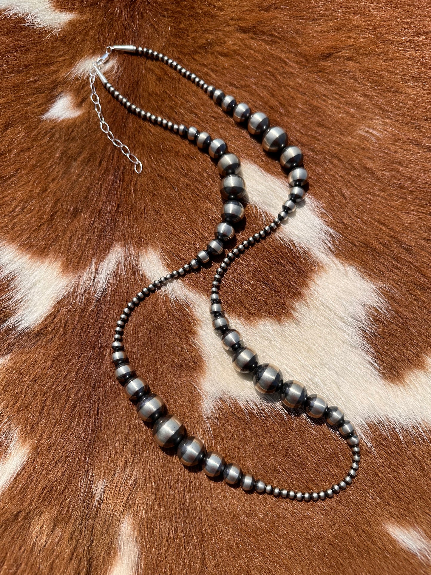 4-16mm Navajo Pearl Necklace *PREORDER*